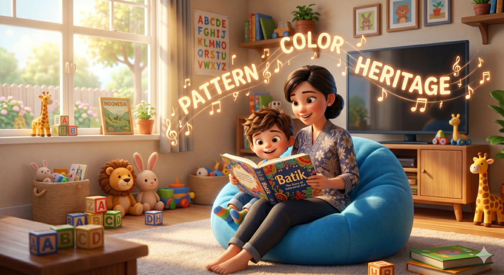 mengajari budaya lokal dengan bahasa inggris