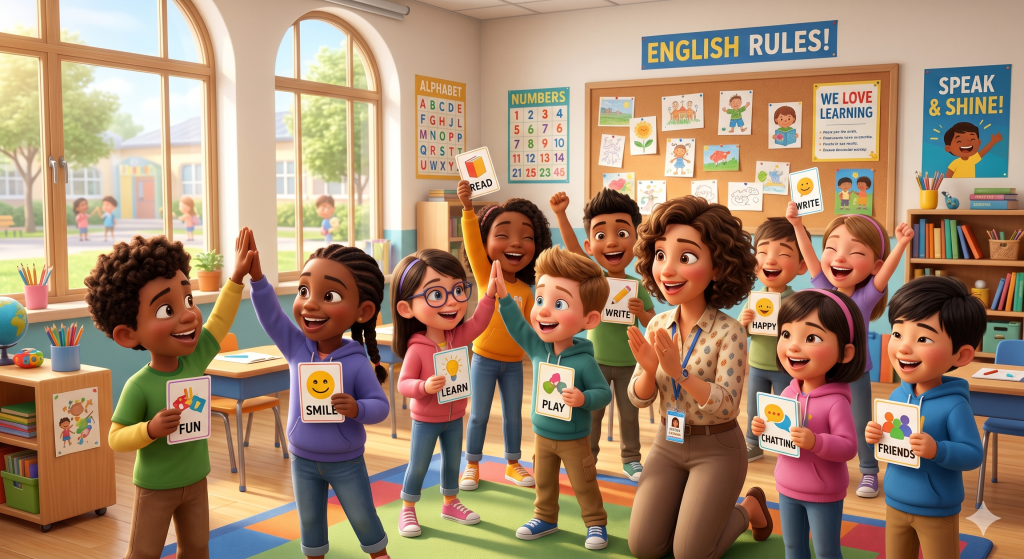 "English-Friendly" di Rumah untuk Anak