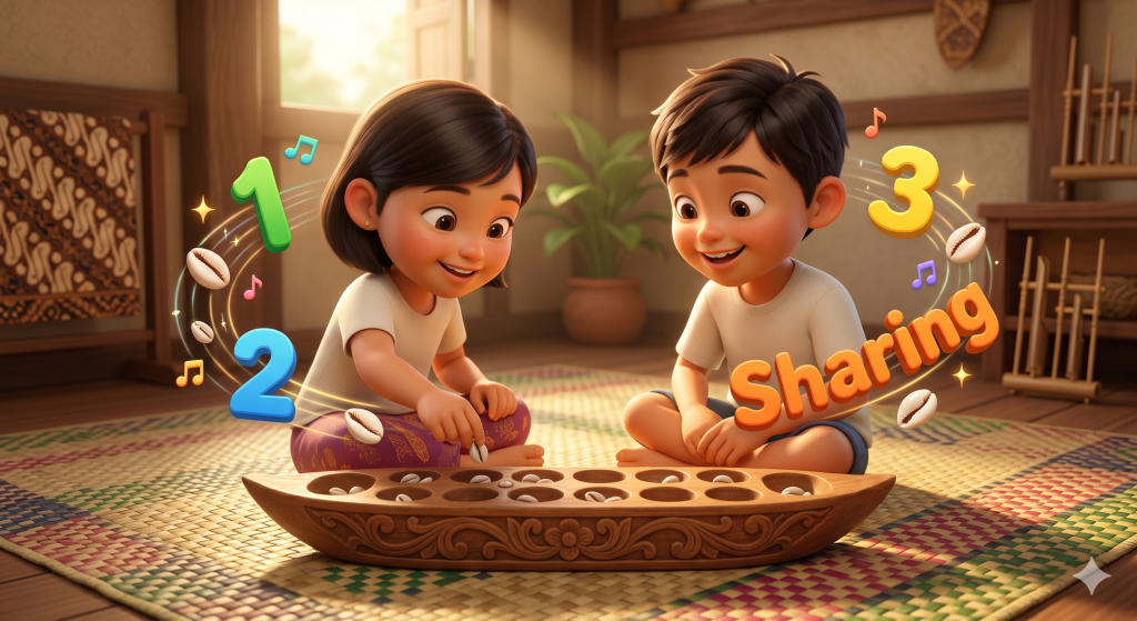 mengajari budaya lokal dengan bahasa inggris