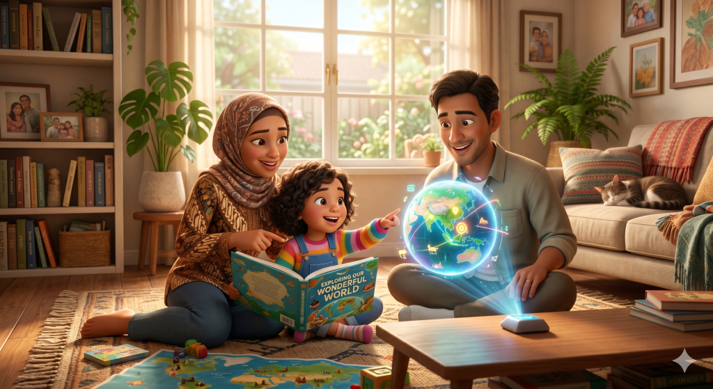 anak dipersiapkan menghadapi tatanan global