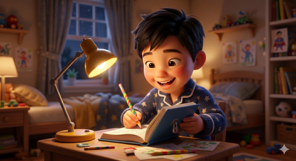 Menulis Diary dalam Bahasa Inggris: Hobi Positif bagi Anak