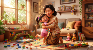 Belajar Preposition Sambil Bermain Petak Umpet di Rumah untuk Anak