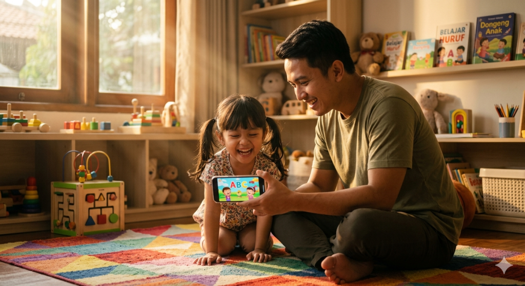 Mengarahkan Screen Time Anak untuk Belajar Bahasa Inggris: Panduan Komprehensif untuk Ayah Bunda