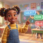Struktur Kalimat Dasar untuk Pemula: Subject-Verb-Object.