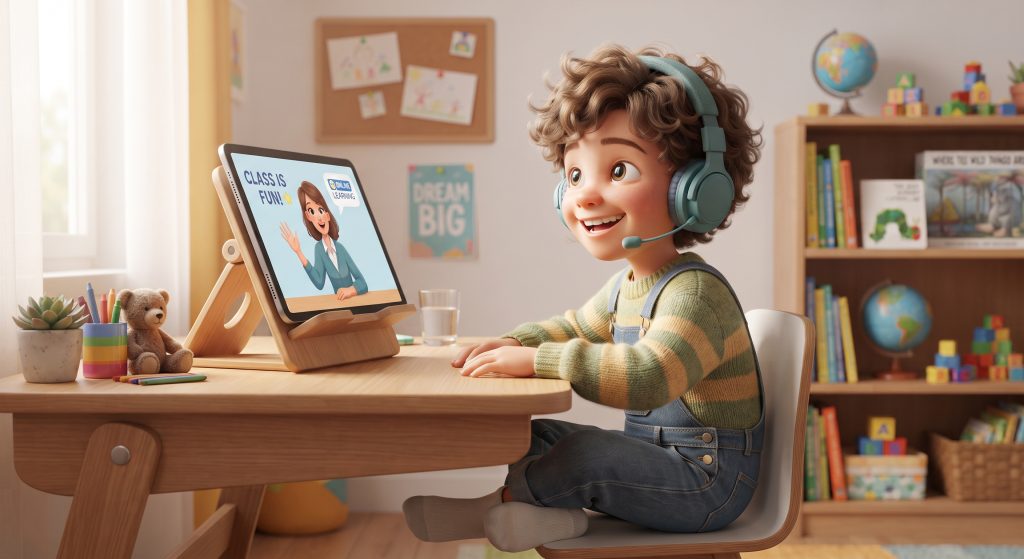 Cara Memanfaatkan Gadget untuk Program Bahasa Inggris Online Anak yang Edukatif