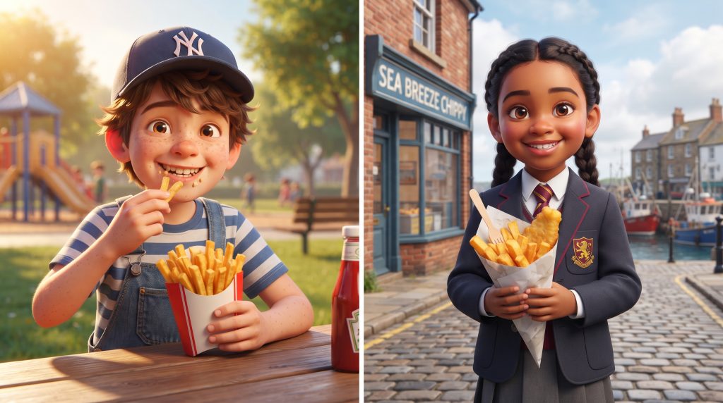 Perbedaan Nama Makanan: Chips vs. Fries dan Lainnya.