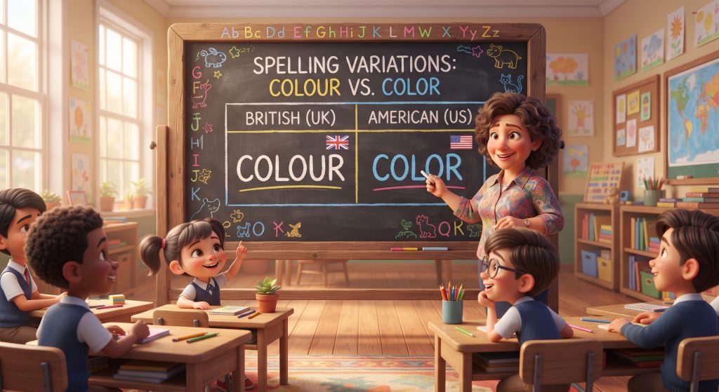 Memahami Ejaan British English: Mengapa Ada Huruf 'U'?