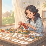 Metode Menghafal Kosakata Susunan British English dengan Bantuan LEGO