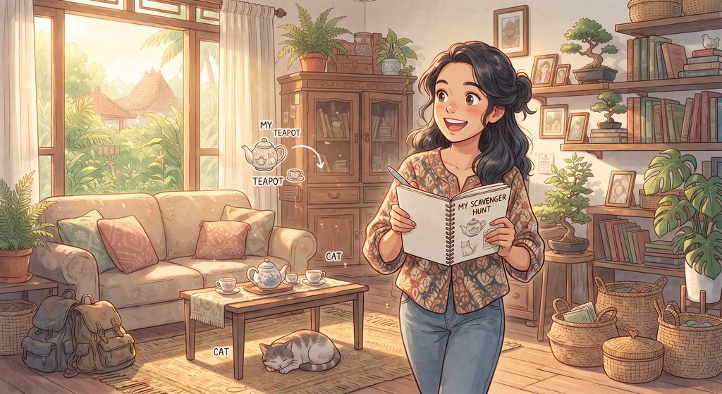 Scavenger Hunt Bahasa Inggris: Cara Seru Belajar Kosakata Benda (Versi British)