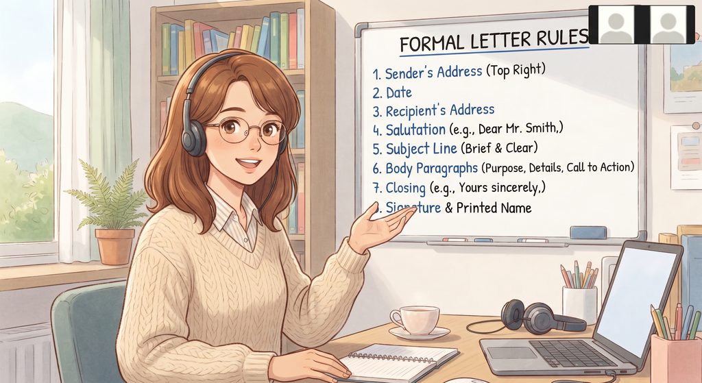 Aturan Dasar Grammar untuk Menulis Surat Formal British English