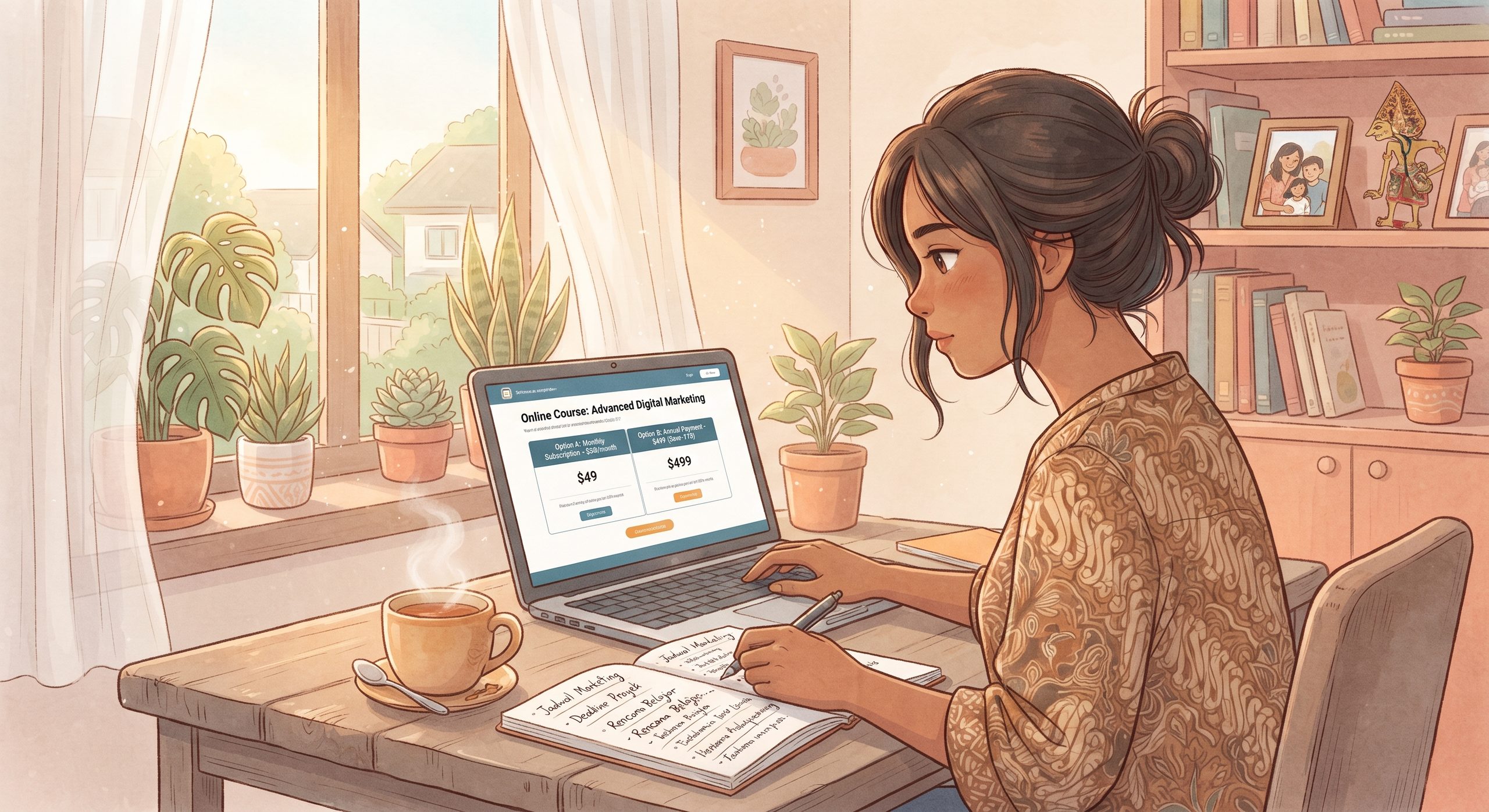 Kelas Online Private Bahasa Inggris: Pilih Paket Bulanan atau per Pertemuan?