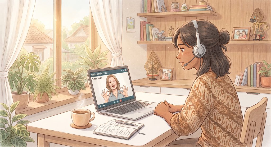 Kelas Online Private Bahasa Inggris untuk Melatih Pronunciation