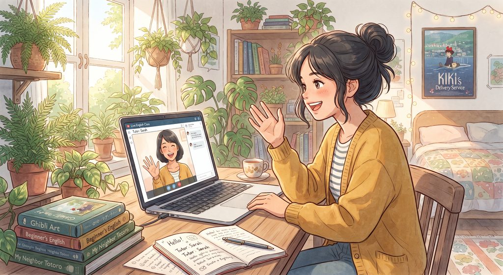 Kelas Online Private Bahasa Inggris untuk Pemula dari Nol